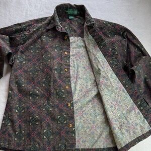 Knights of the Round Table Paisley Button-Up Shirt